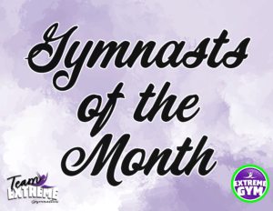 Gymnast of the Month Cover