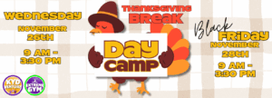 Read more about the article Thanksgiving Break Camps
